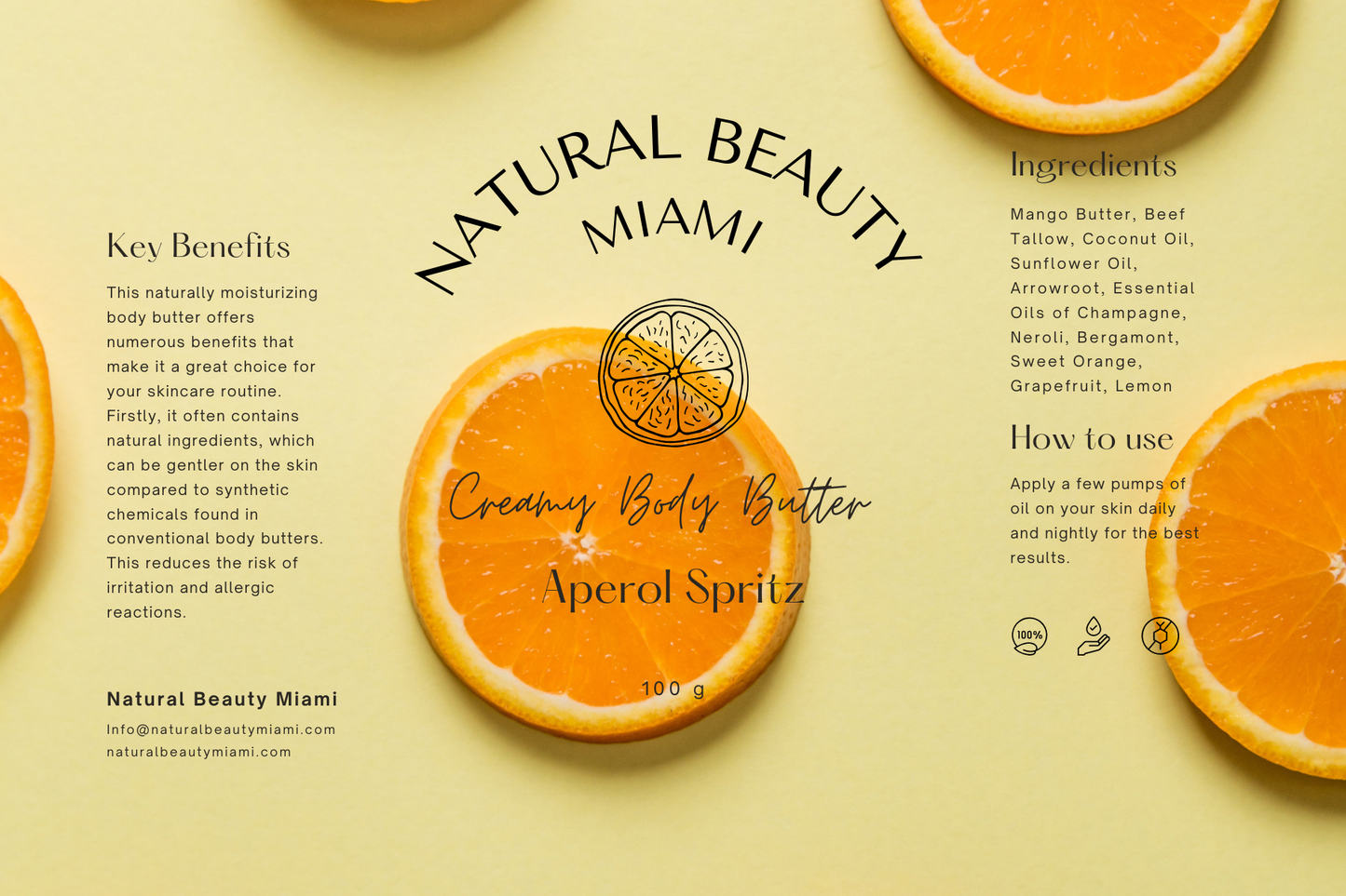 Aperol Spritz Body Butter