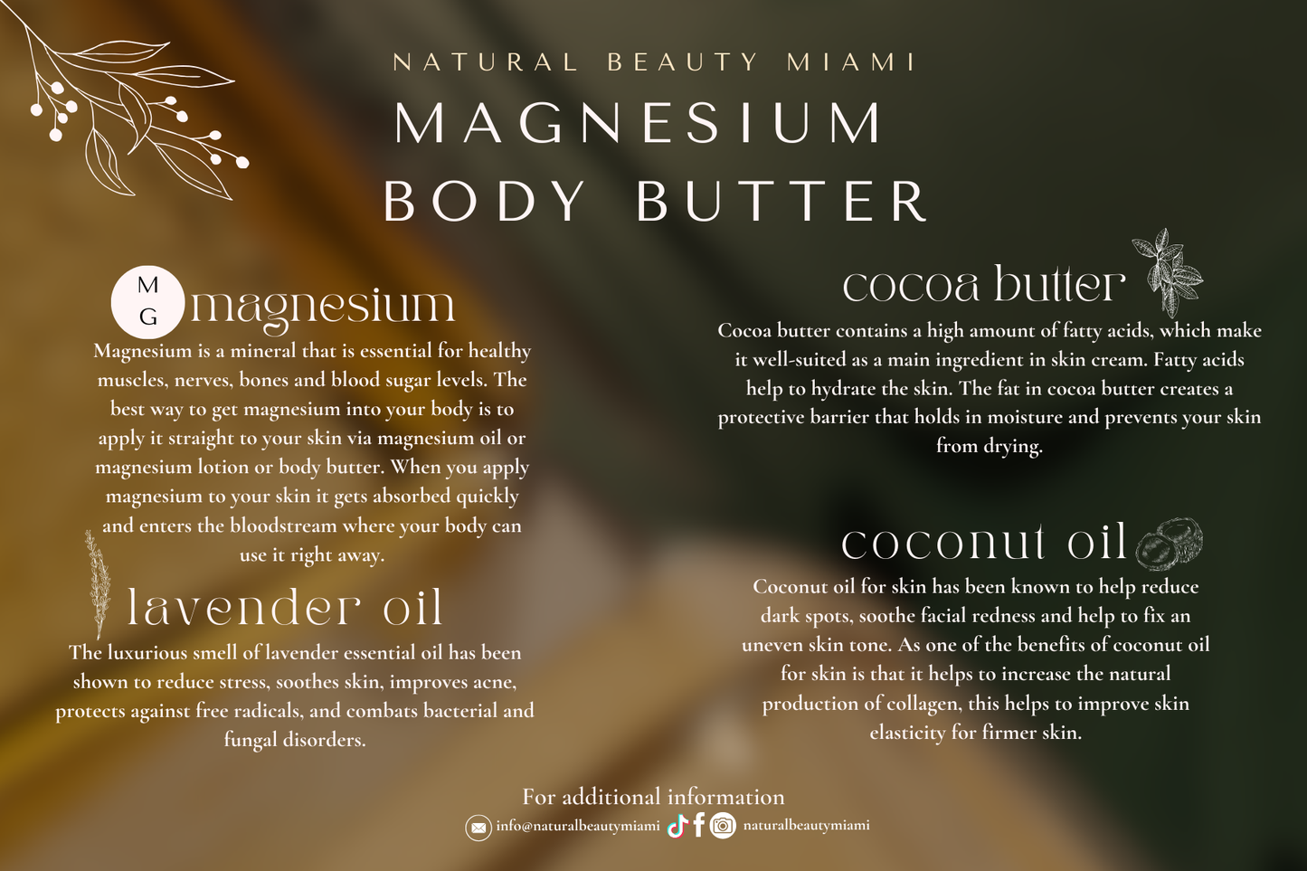 Magnesium Body Butter