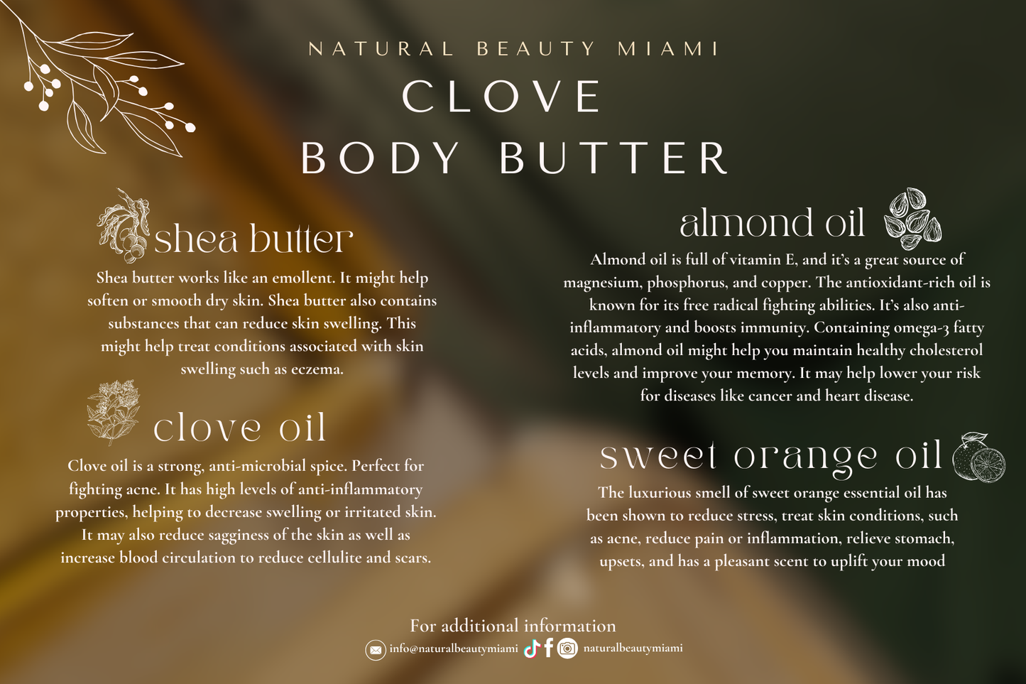 Clove Body Butter