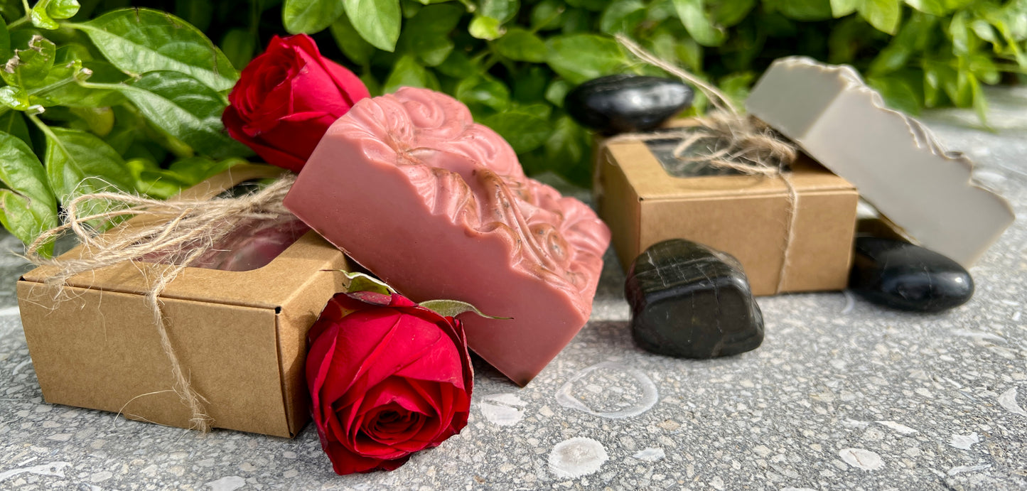 Kaolin Pink Clay Facial Cleanser Bar