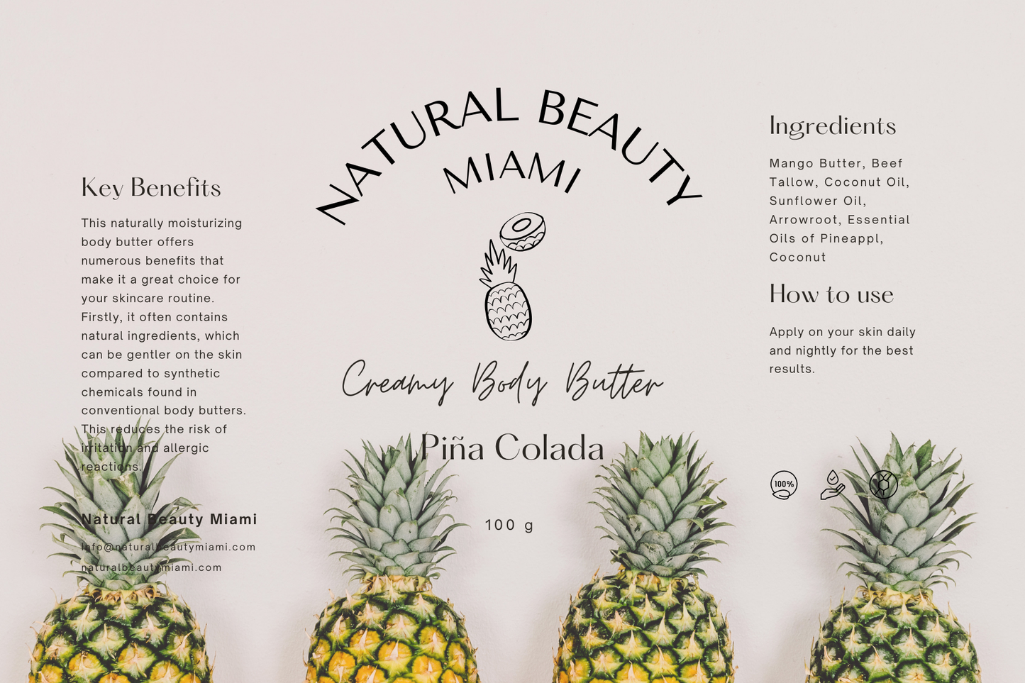 Piña Colada Body Butter