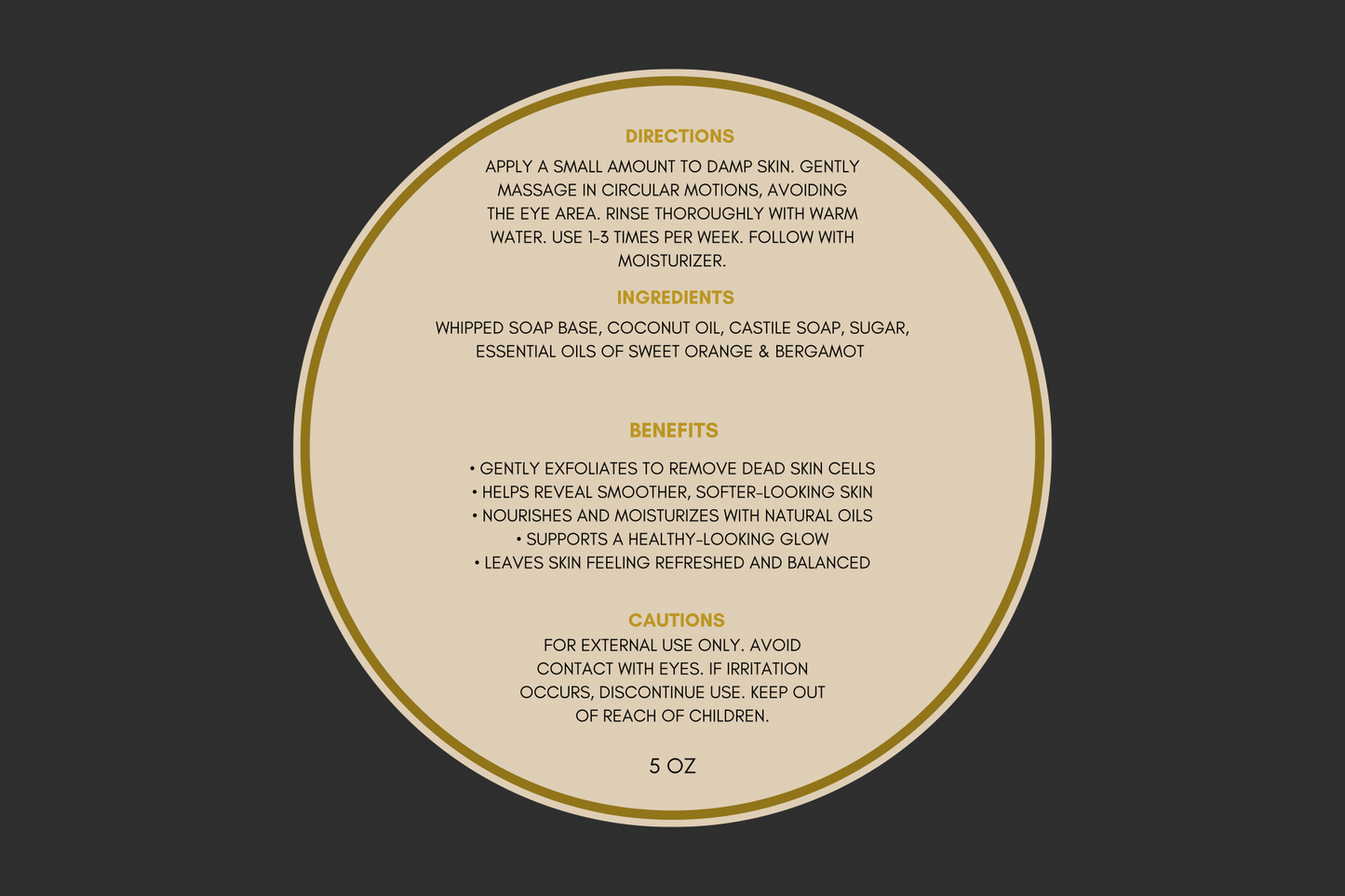 Citrus Glow Face & Body Sugar Scrub